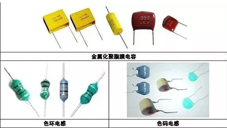 金屬化聚酯膜電容、色環(huán)電感、色碼電感